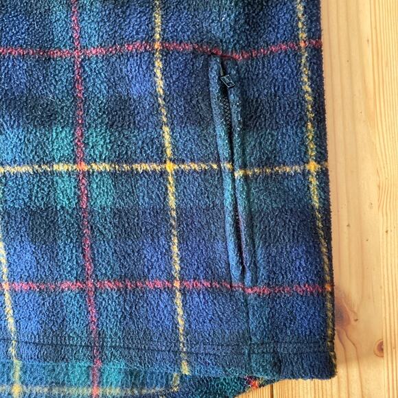 Lauren Ralph Lauren Multicolor Plaid Fleece Vest size medium - Picture 7 of 12